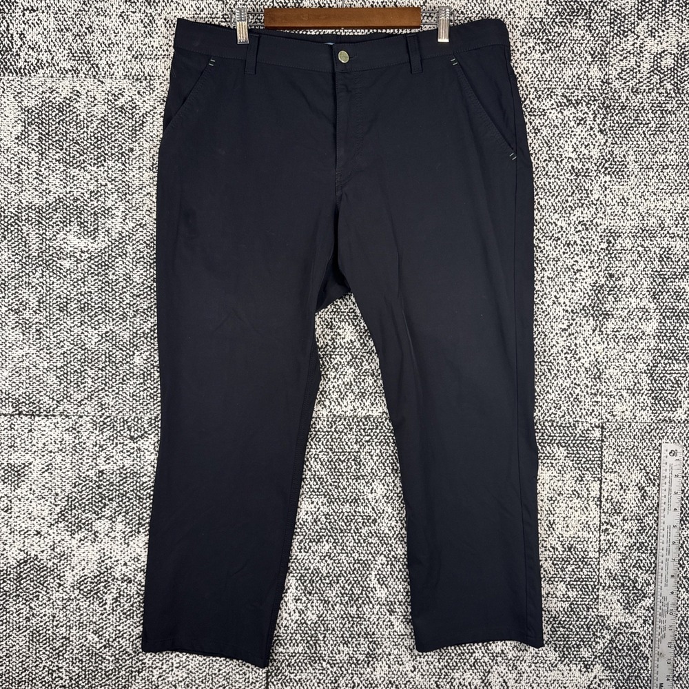 Alberto Golf 3xDry Cooler Modern Fit Golf Pants Men's 54 Short‎ 38 X 27 Black